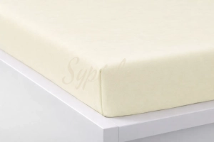 przescieradlo jersey 90x200 ecru z gumka.webp