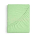 prześcieradło jersey 200x220 z gumką zielone.webp