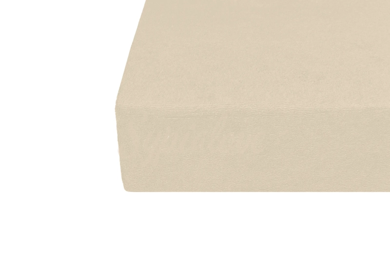 prześcieradło frotte 140x200 piaskowe.webp
