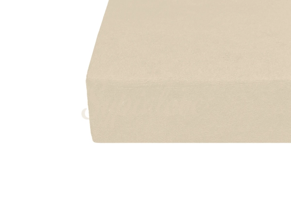 prześcieradło frotte 160x200 piaskowe.webp