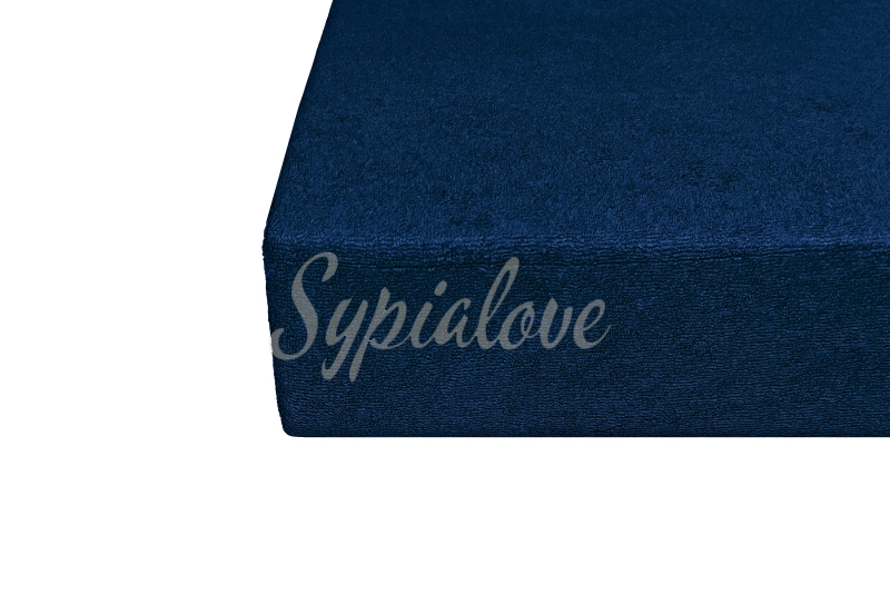 przescieradlo frotte 200x220 z gumka granatowe.webp