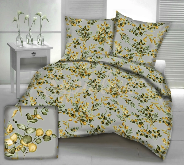 posciel z kory 160x200 szara w listki.webp