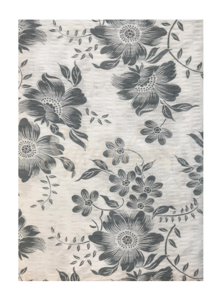 komplet pościeli z kory 160x200 w szare kwiaty.webp