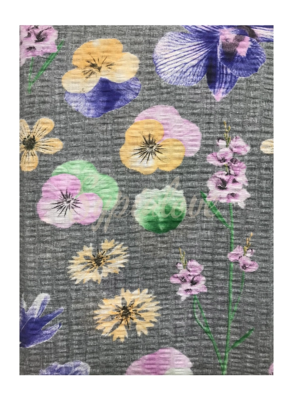komplet pościeli z kora 160x200 polana kwiatów.webp