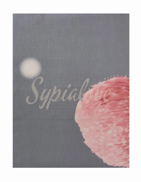Pościel satyna bawełniana szara w dmuchawce.webp