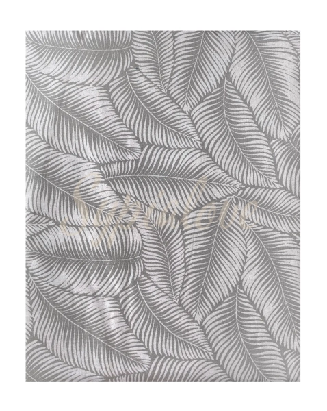 Komplet pościeli 160x200 dwustronnej szara we wzór.webp
